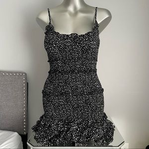 TeVamped Shirred Mini Dress